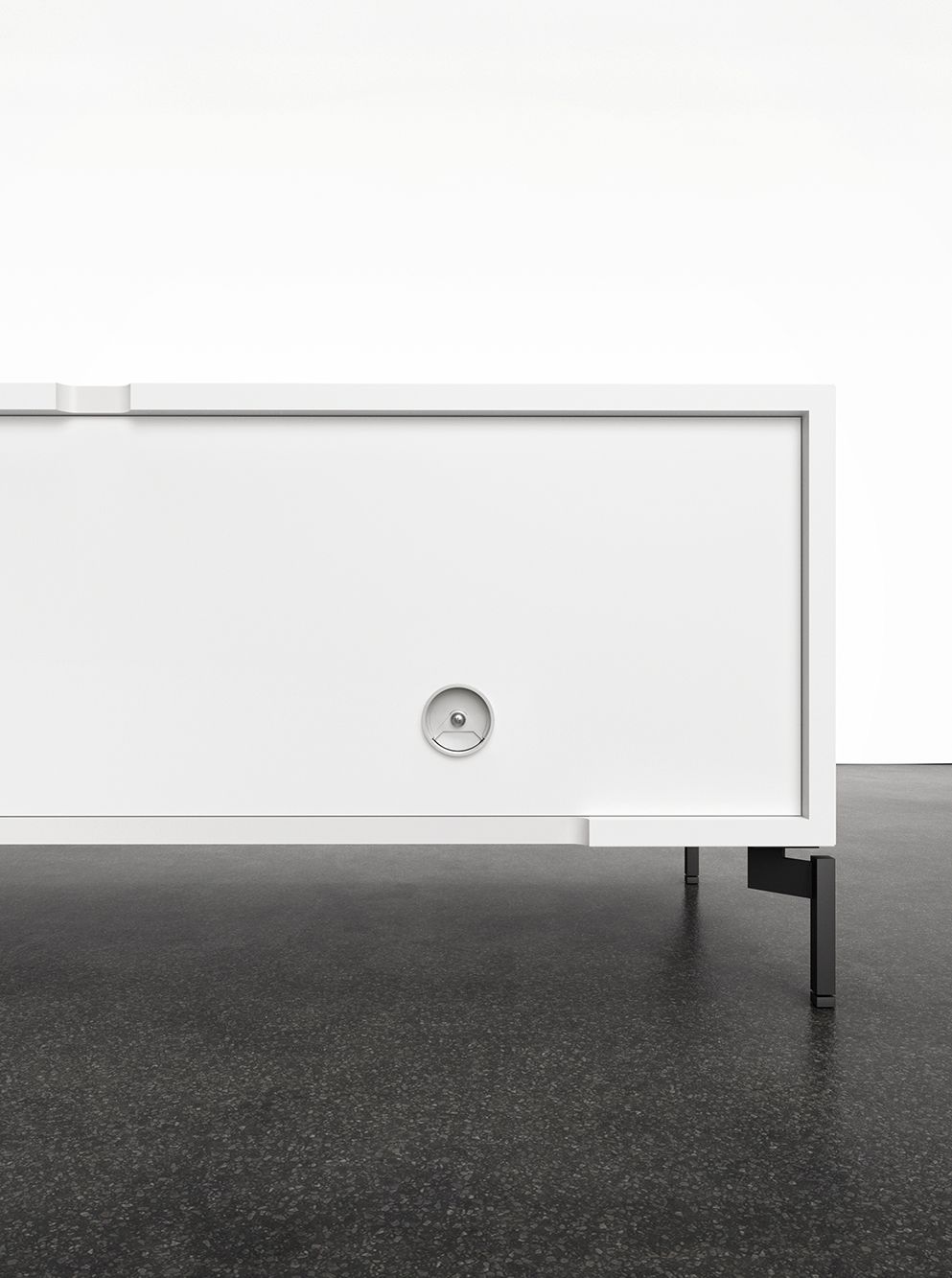Pur Box TV-Lowboard avec porte média Piure QUICK SHIP