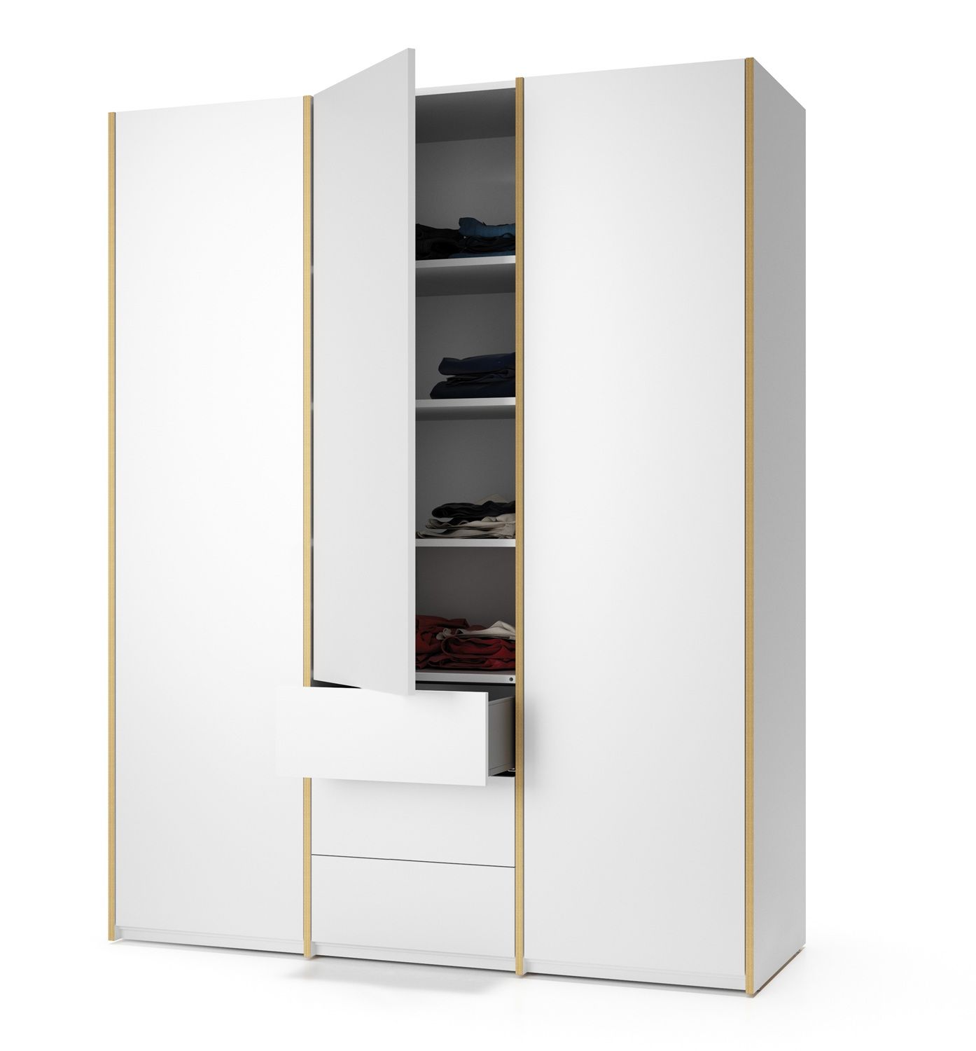 MODULAR PLUS Armoire combinée avec 3 tiroirs Müller Möbelwerkstätten