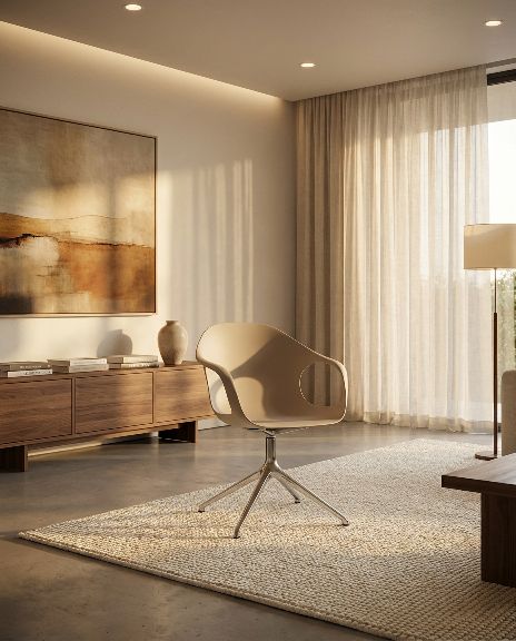 Fauteuil Elephantino pivotant Kristalia