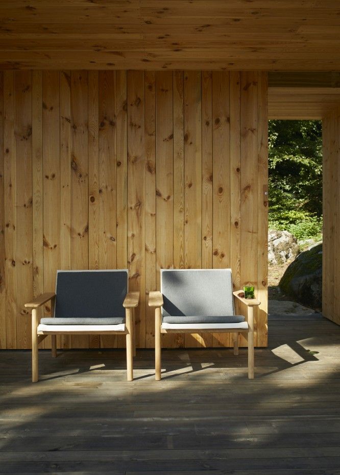 Pelagus Fauteuil Lounge Chair Skagerak by Fritz Hansen  