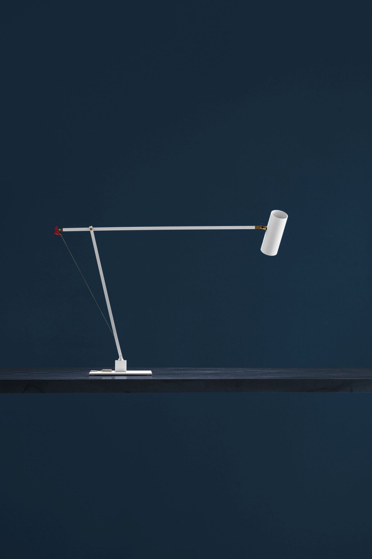 Ettorino T lampe de table blanc Catellani & Smith