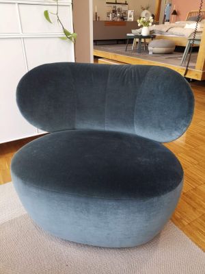 Bao Fauteuil HARALD 182 DARK JADE Walter Knoll PIÈCE D'EXPOSITION