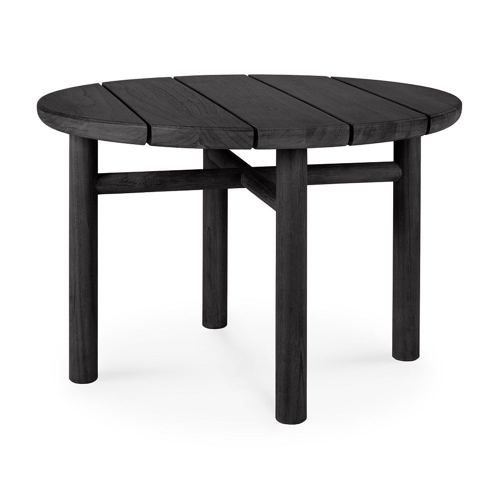 Quatro Table basse d'extérieur Teak noir Ethnicraft