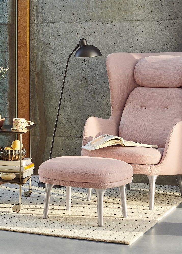 JH11 / JH12 Tabouret pour RO Fauteuil Fritz Hansen