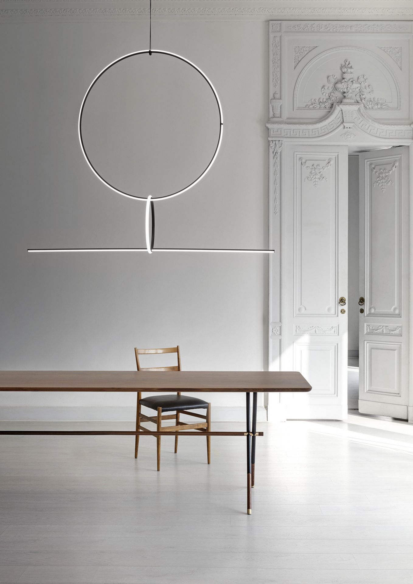 Rosace pour Arrangements Lampe suspension Flos
