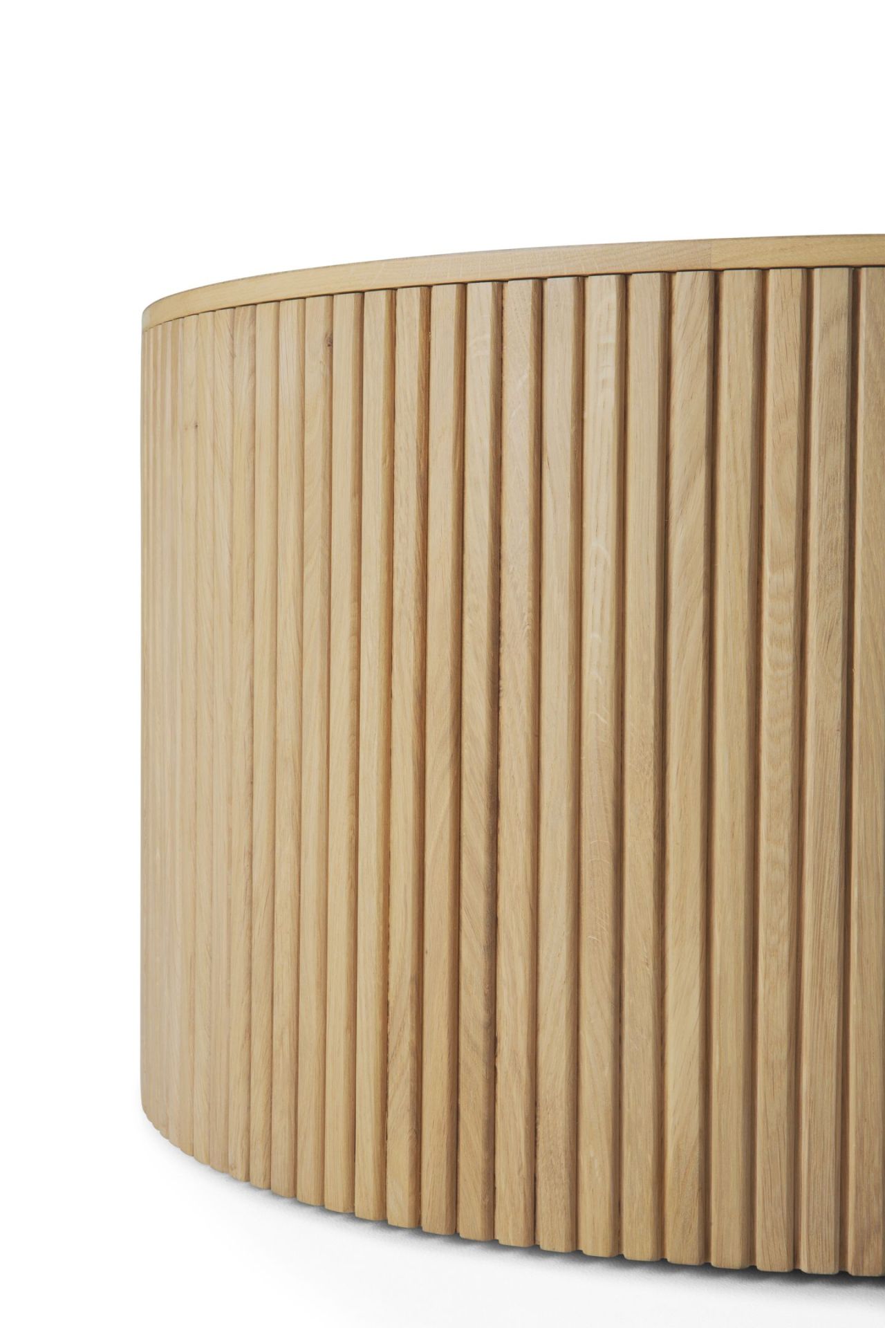 Roller Max table basse chêne Ø60cm Ethnicraft