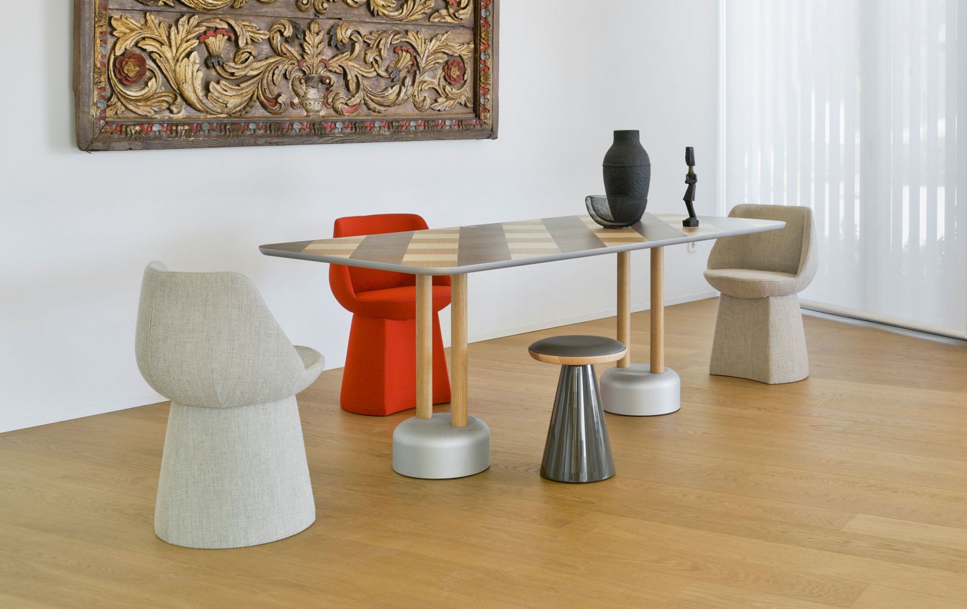 Pion tabouret Limone Sancal