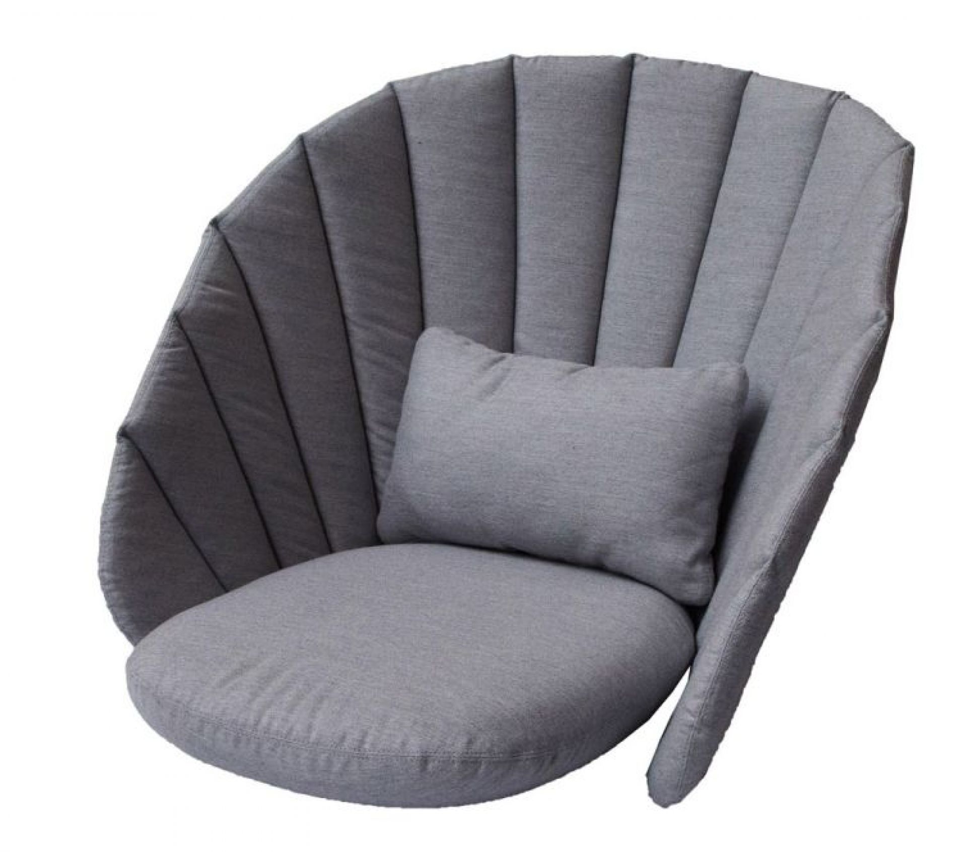 Peacock Outdoor Coussin pour Lounge chaise Cane-Line gris