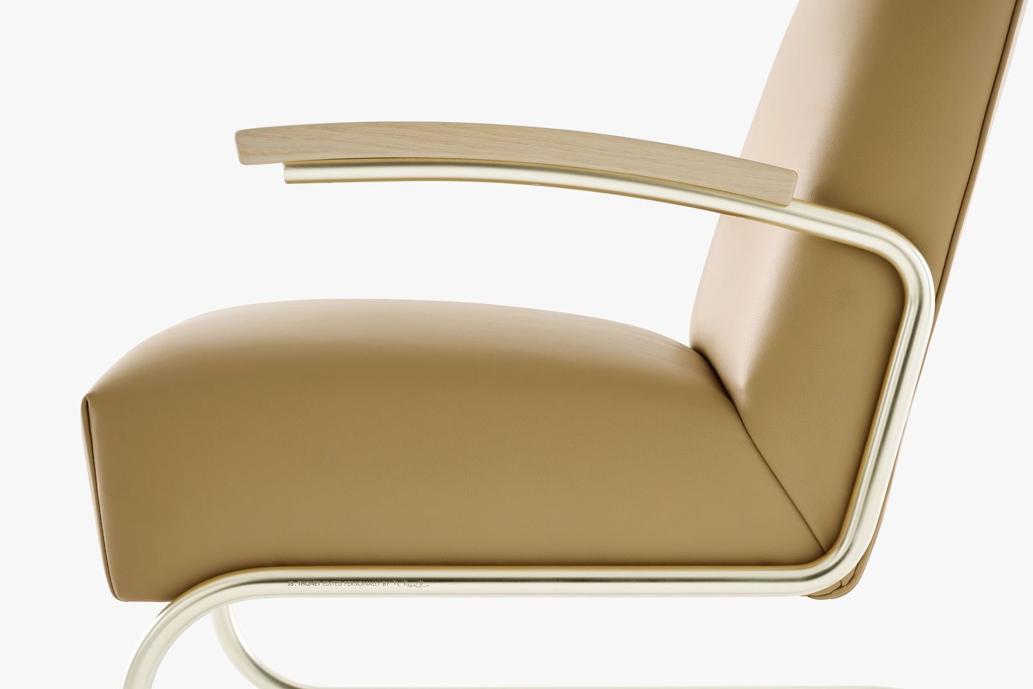JS. Thonet by Jil Sander S 411 / S411 Fauteuil Nordic Thonet