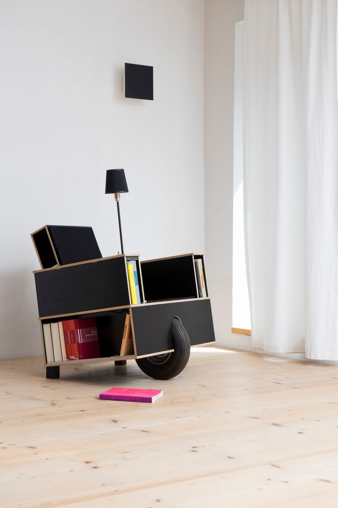 Bookinist fauteuil de lecture mobile Nils Holger Moormann