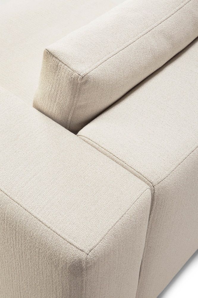 Mellow Sofa Off White Eco Tissu - accoudoir gauche Ethnicraft