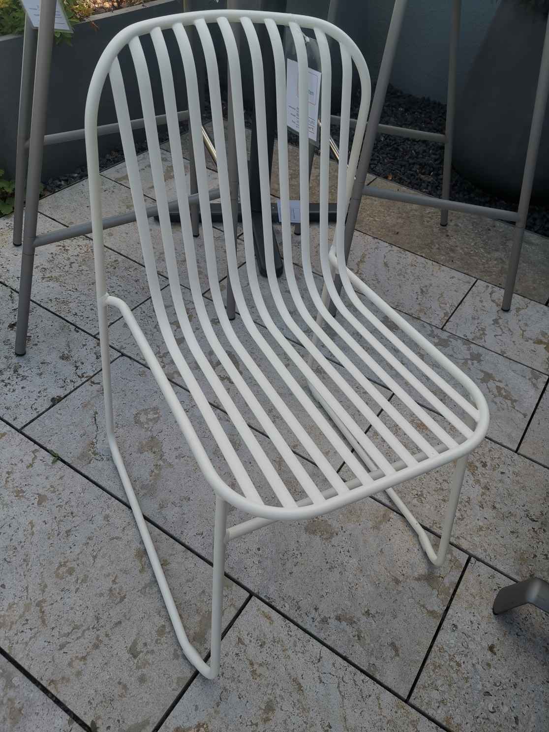 Riviera chaise BLANC MATTE Emu lot de 2 PIÈCE D'EXPOSITION