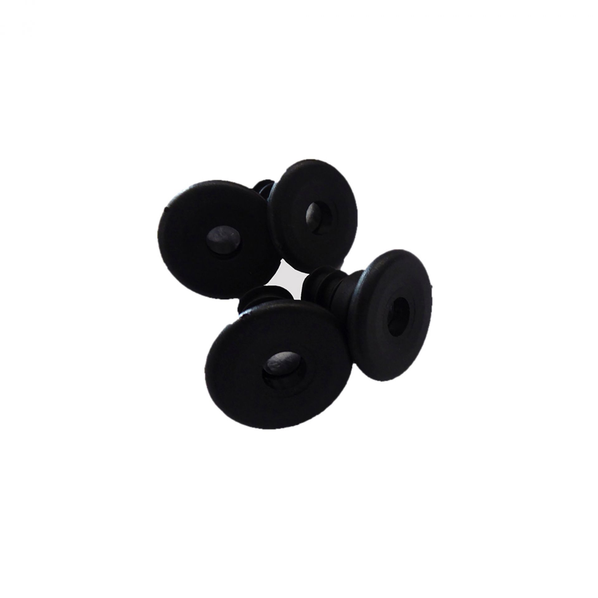 Set de patins en plastique pour Eames Plastic Chair DSX, DAX, DKX, DAL Vitra