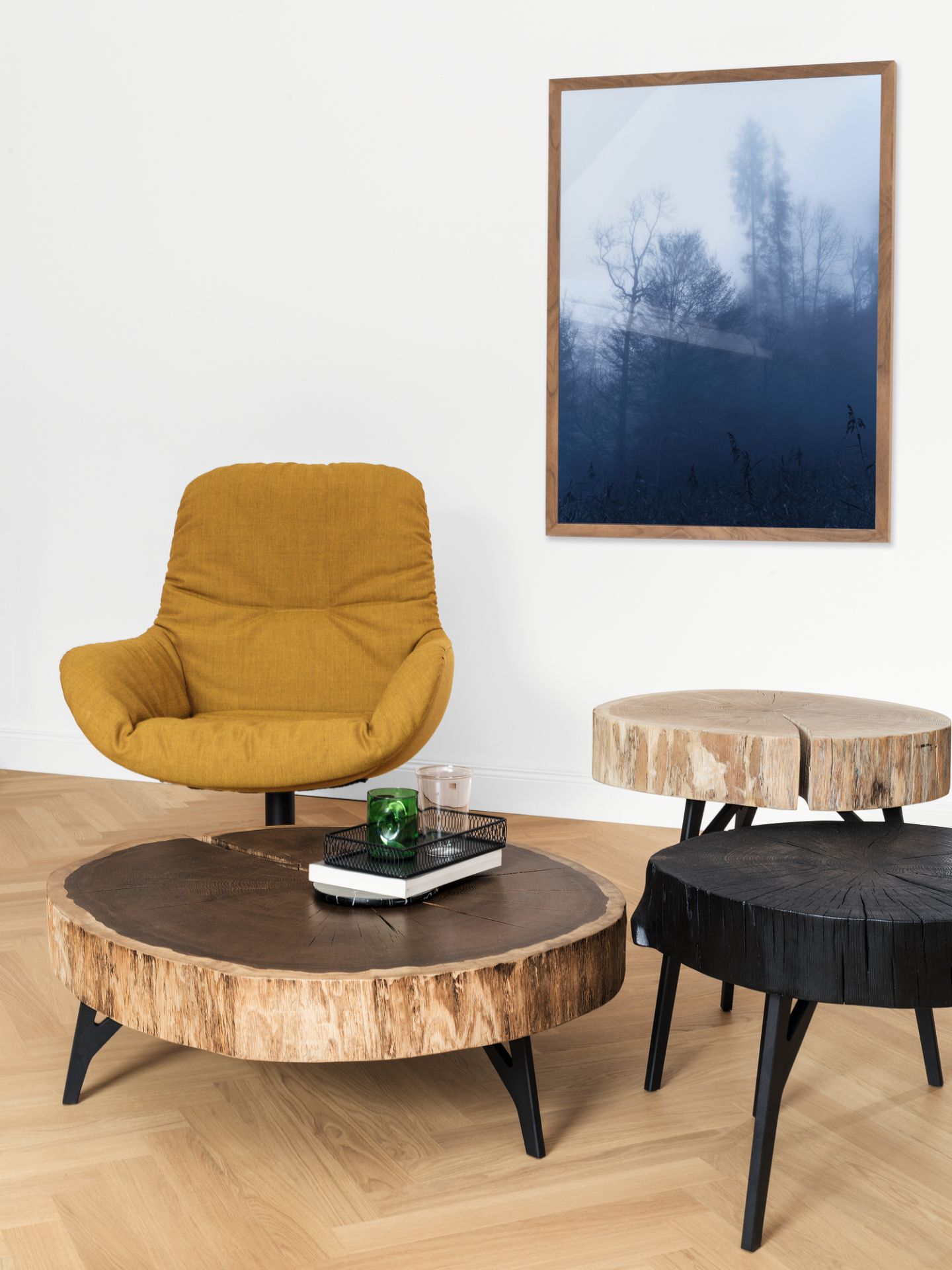 Stomp tabel d'appoint H40 brut Janua