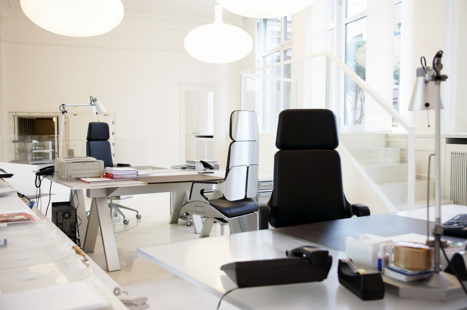 Silver SV11P Chaise de bureau haute Interstuhl