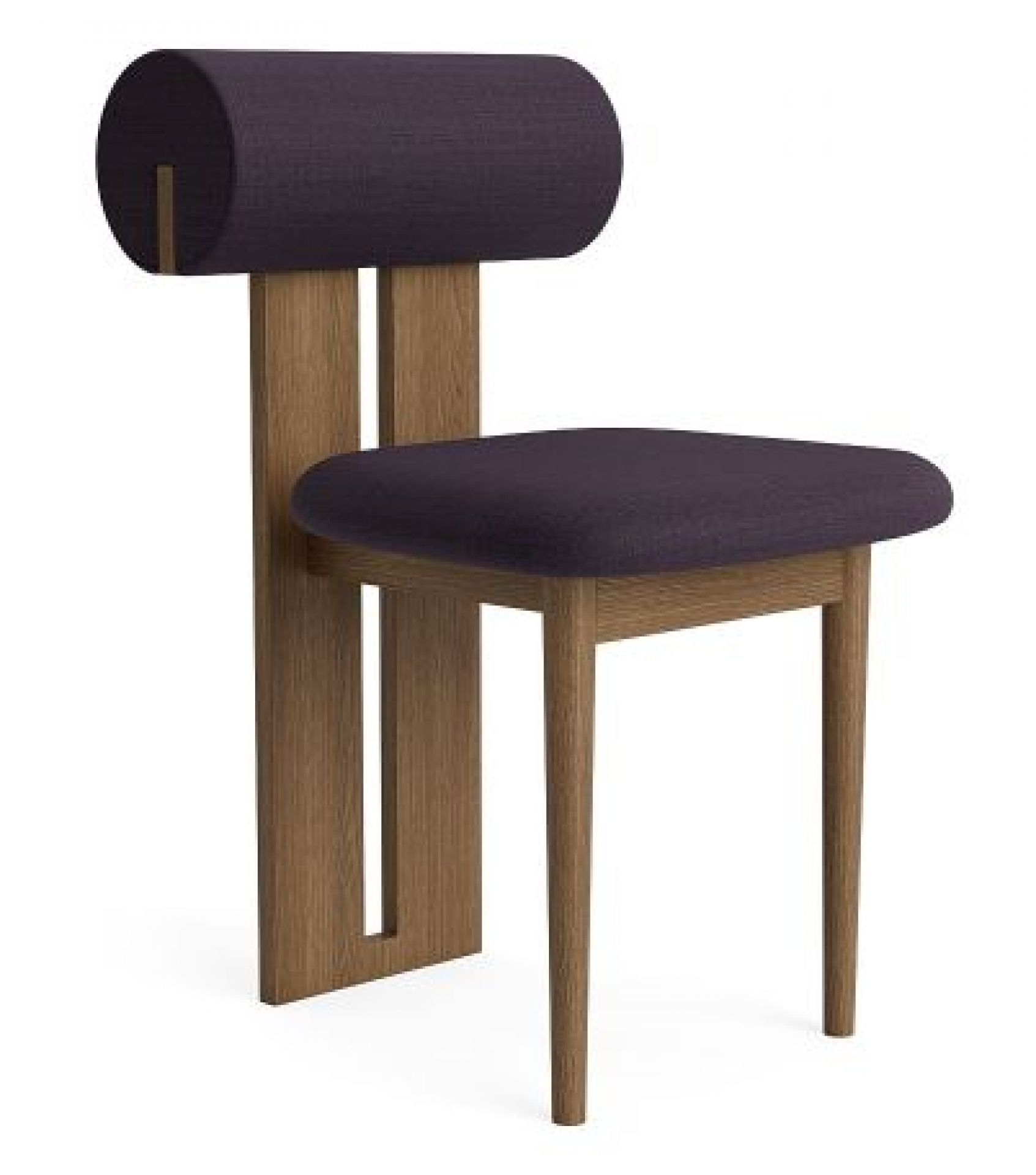 Hippo Chaise Chêne fumé clair Kvadrat - Canvas 2 - 694 Norr11