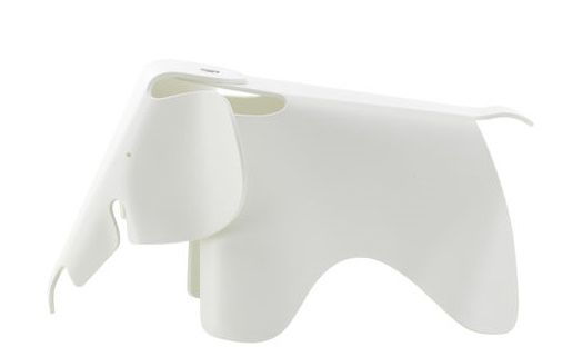 Eames Elephant Small petit RE Vitra blanc