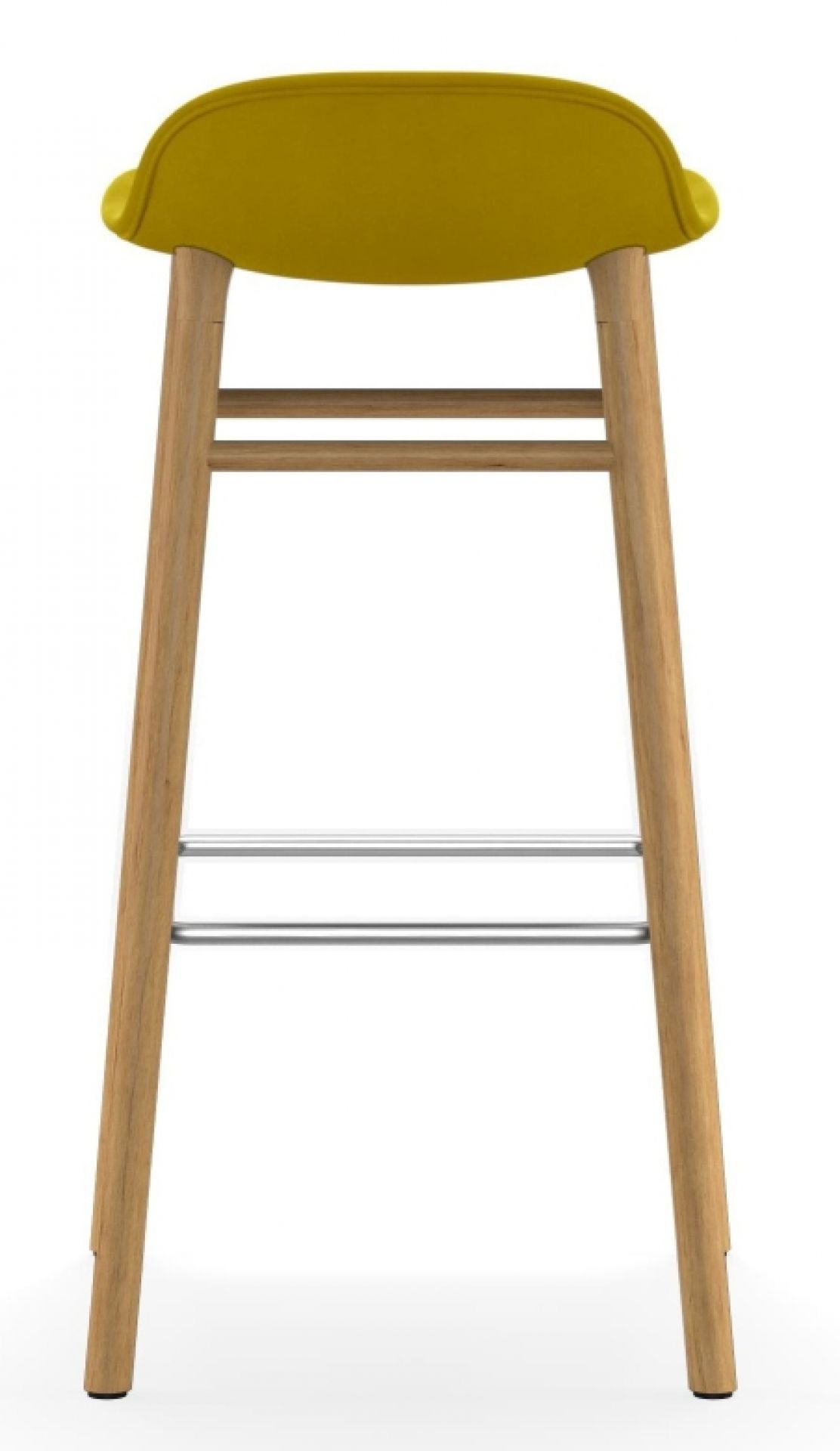 Form Barstool tabouret de bar H 75 cm Chêne Rembourré Normann Copenhagen