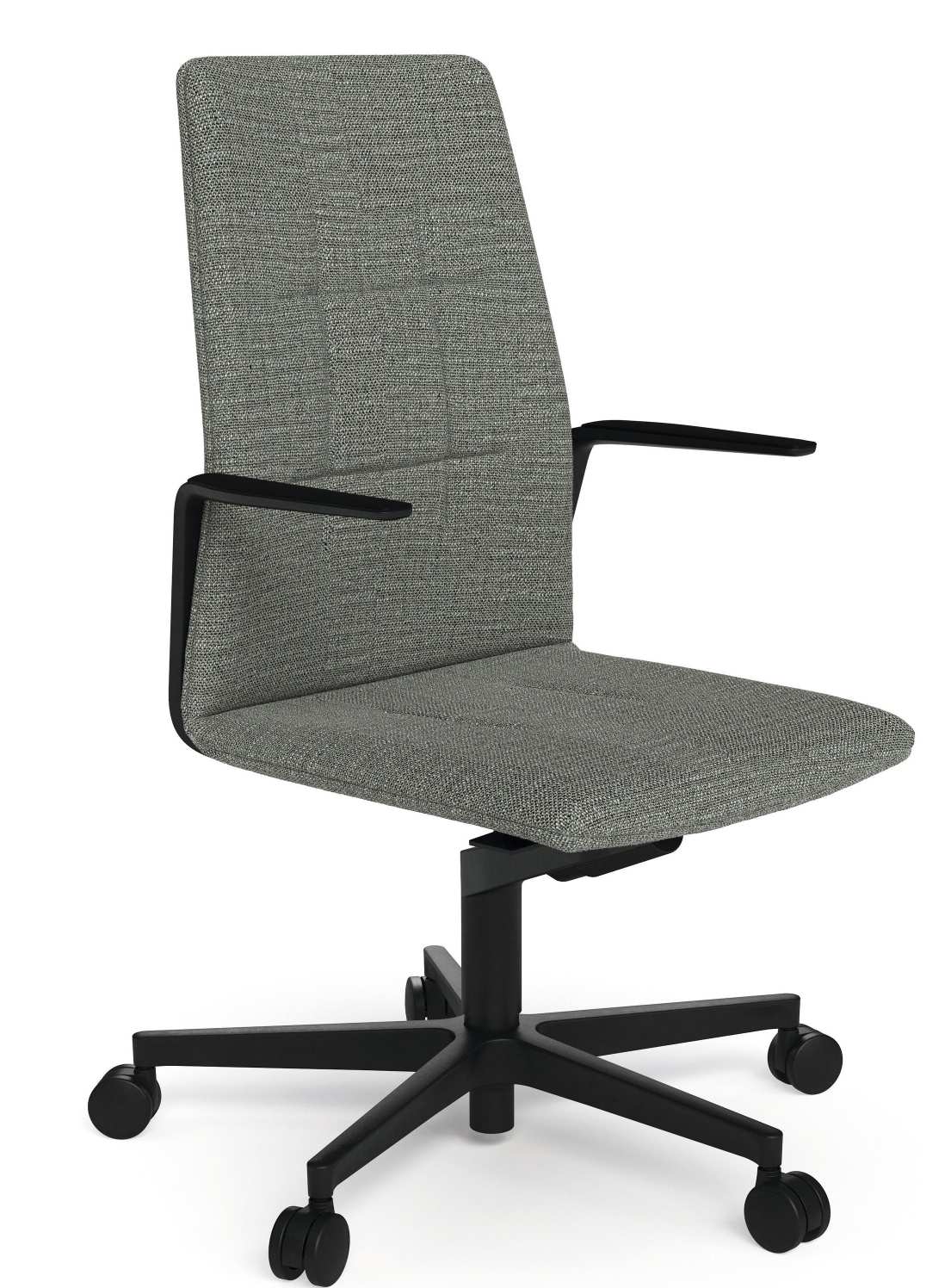 Leadchair Evo chaise pivotante / chaise de bureau avec pied en étoile à cinq branches Walter Knoll
