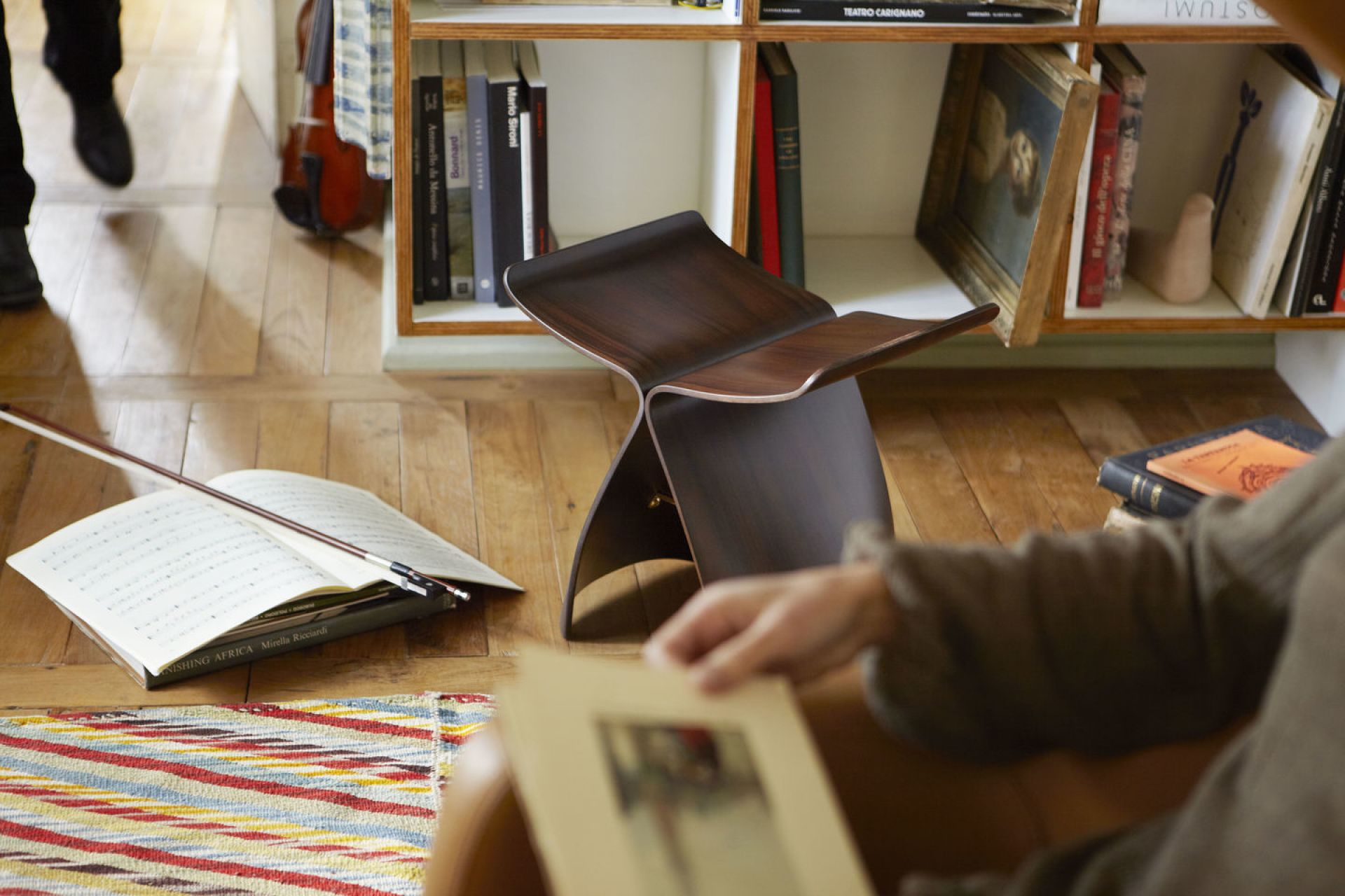 Butterfly Stool Tabouret érable Vitra OFFRE SPECIALE