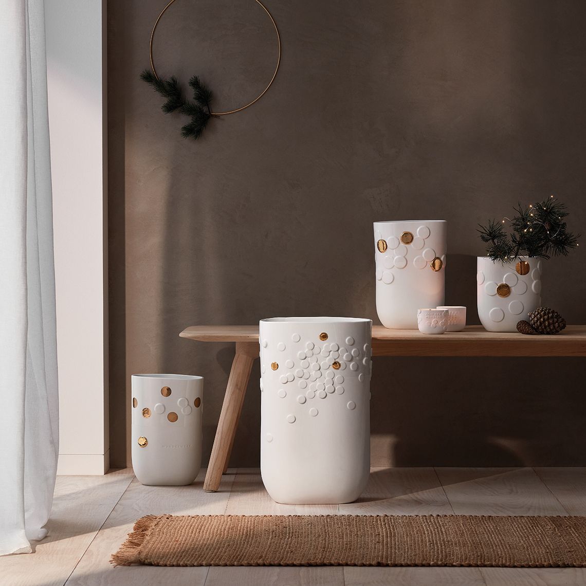 Point d'or Vase de sol Räder