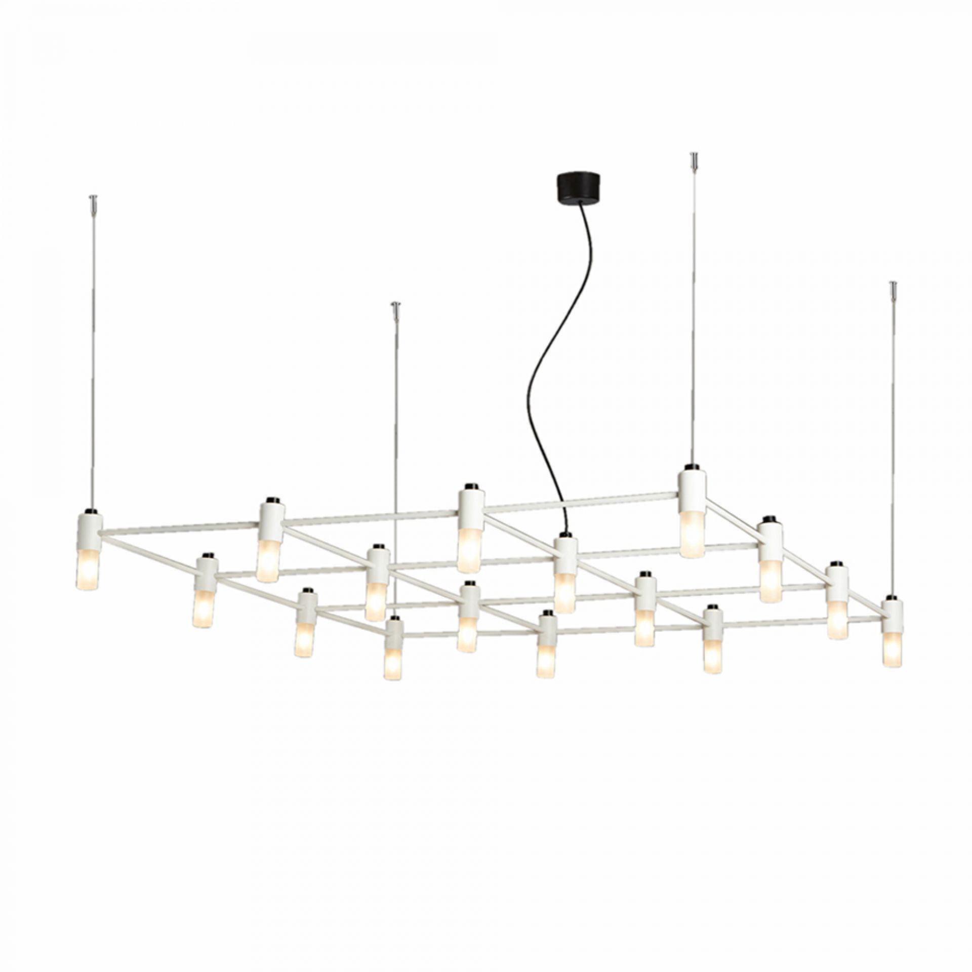 Quadrante 505 16 lamp suspension Tooy 