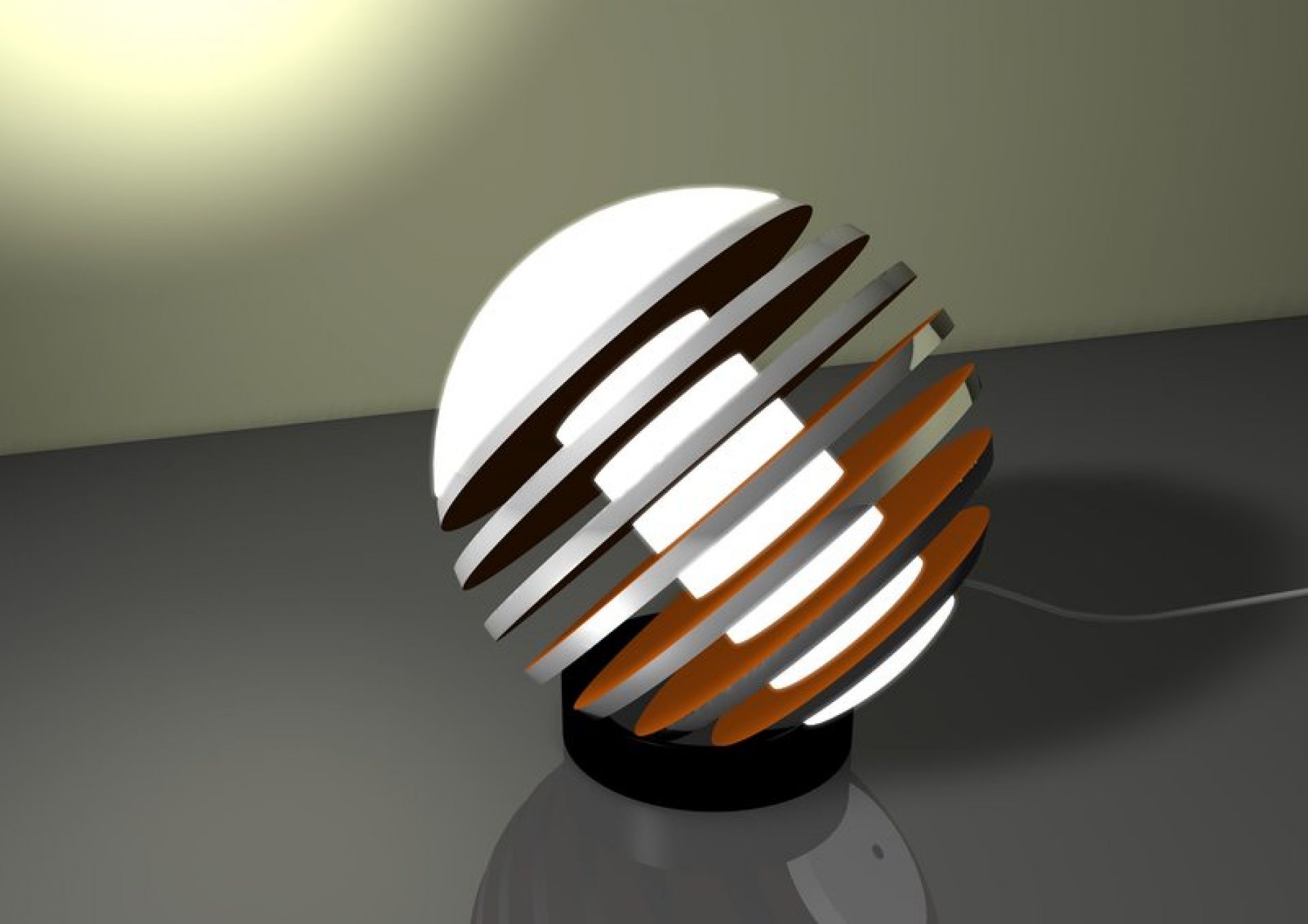 Bulo lampe de Table Tecnolumen