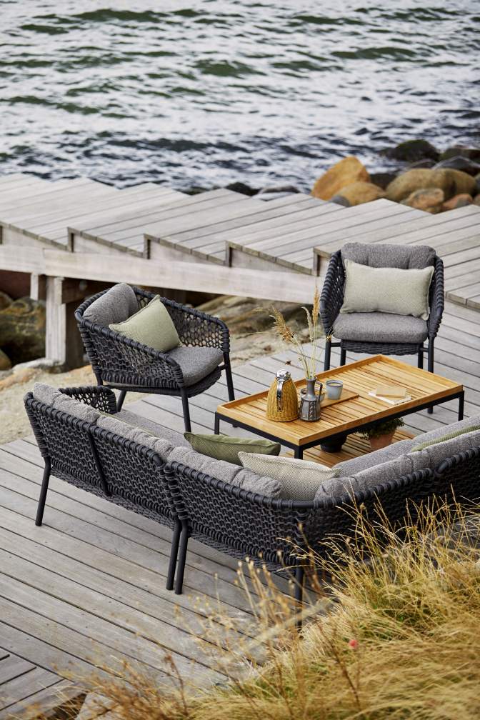 Ocean Module d'angle Canapé Outdoor Cane-Line 