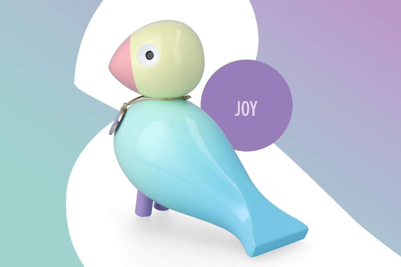 Story Bird Joy figurine en bois d'oiseau Kay Bojesen