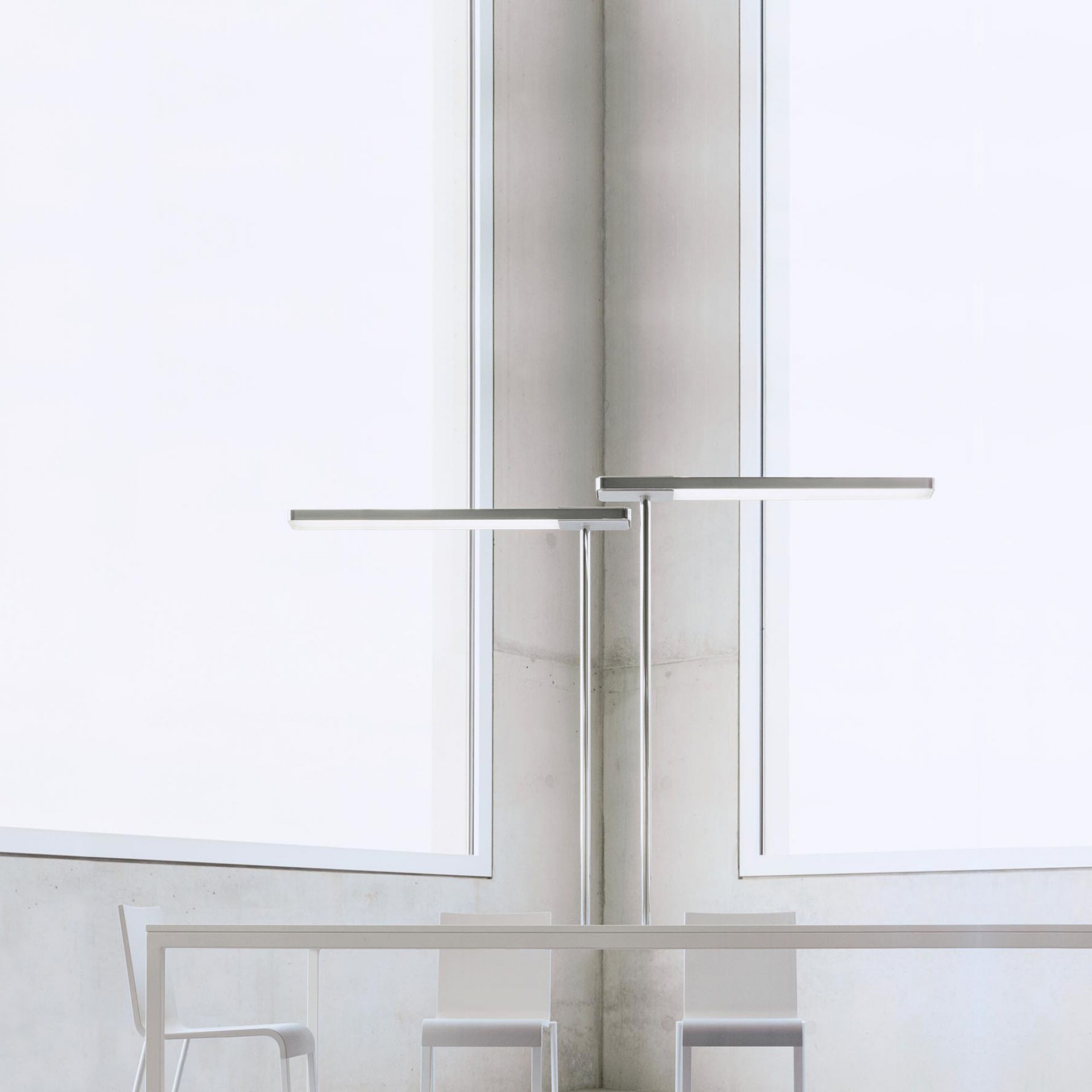 Slice² Lampe de table avec adaptateur pour USM Haller Serien Lighting
