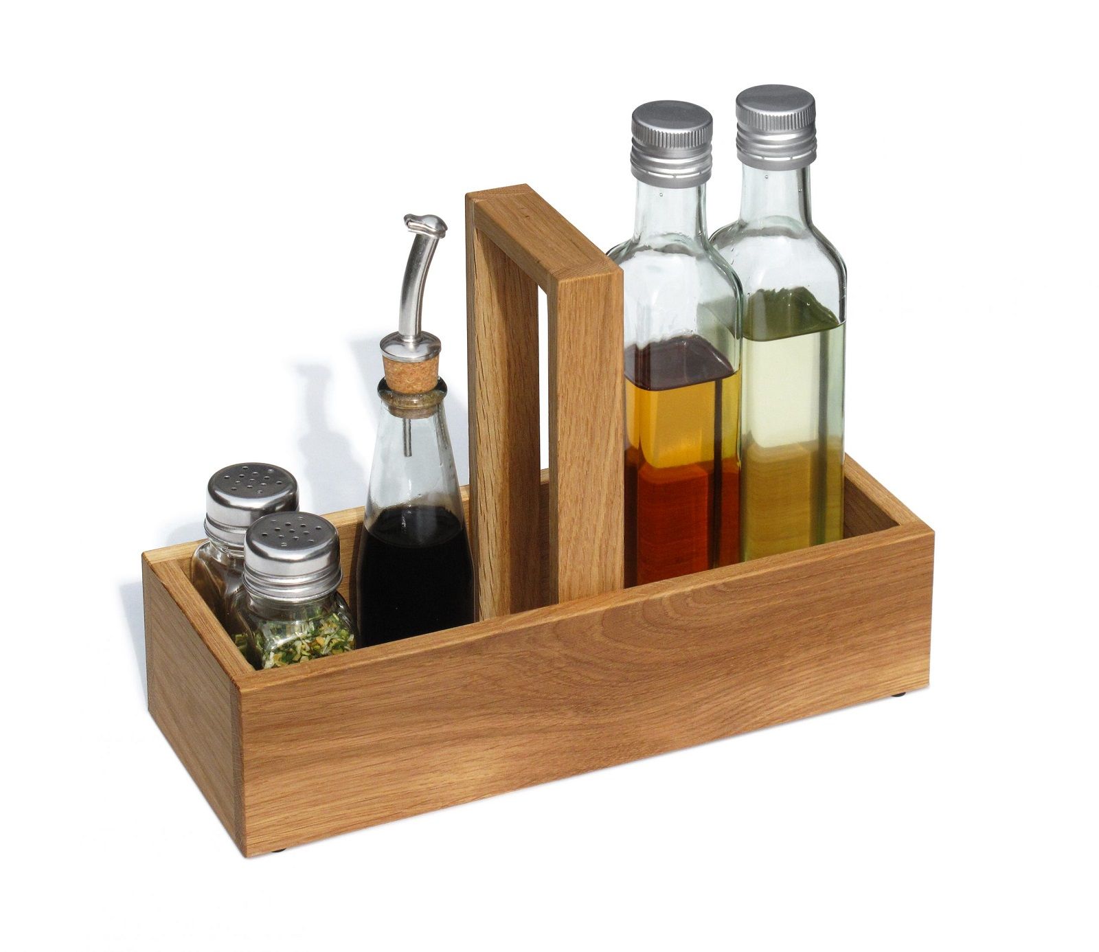 Boîte de table pour vinaigre et huile Side by Side