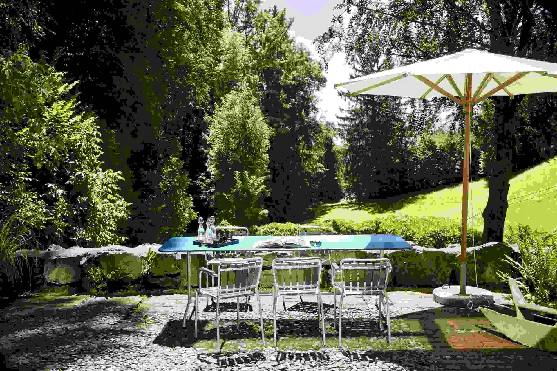Haefeli Table à manger Outdoor L 160 x P 80 x H 74 cm Embru   