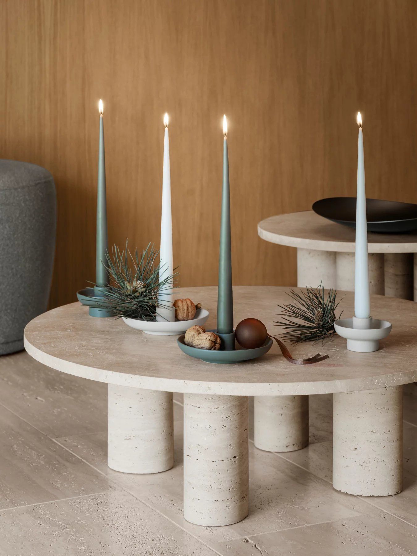 Volos table basse ronde Ø 75 x H 26 cm Blomus