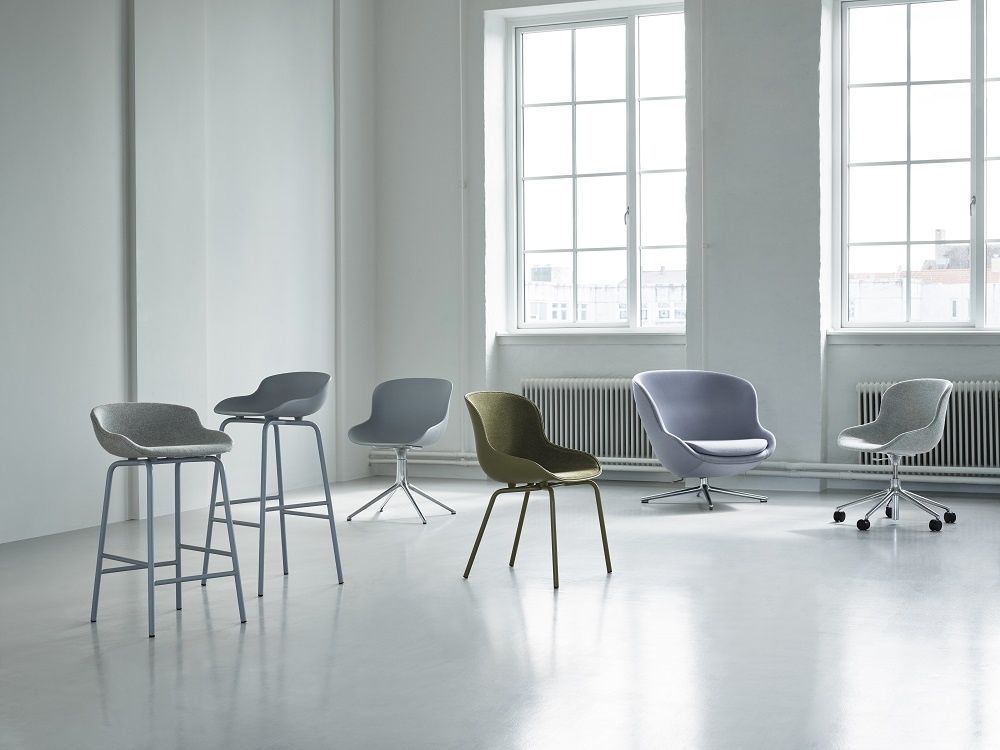 Hyg Lounge Chair Low Swivel Fauteuil Normann Copenhagen