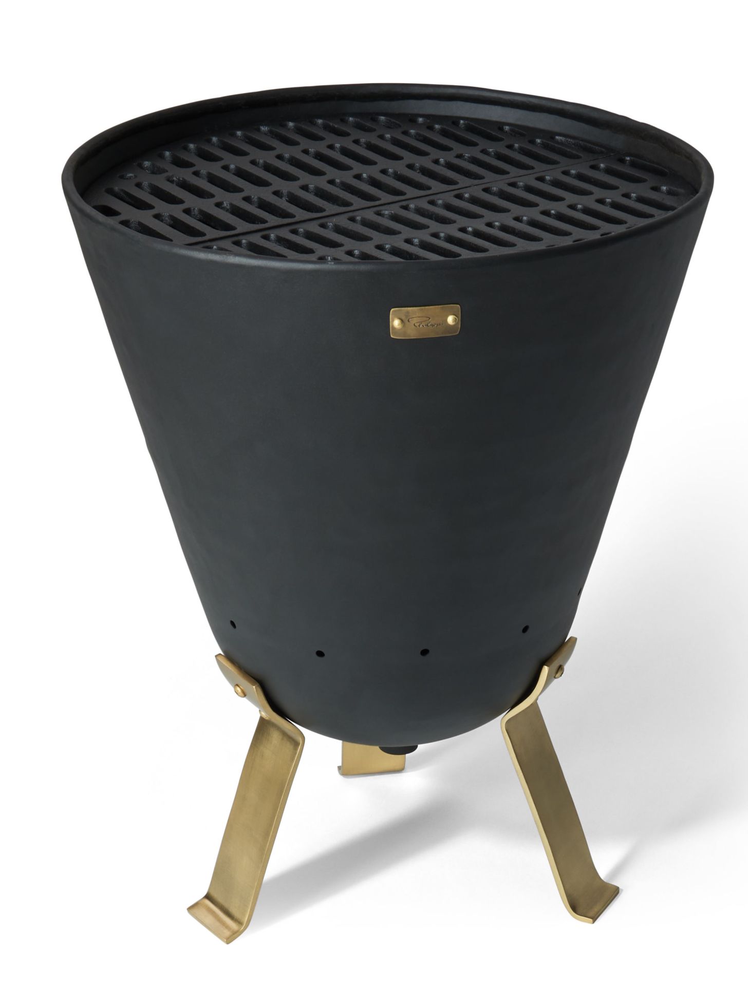 Ensemble Bonfire : panier à feu + grille de cuisson Philippi