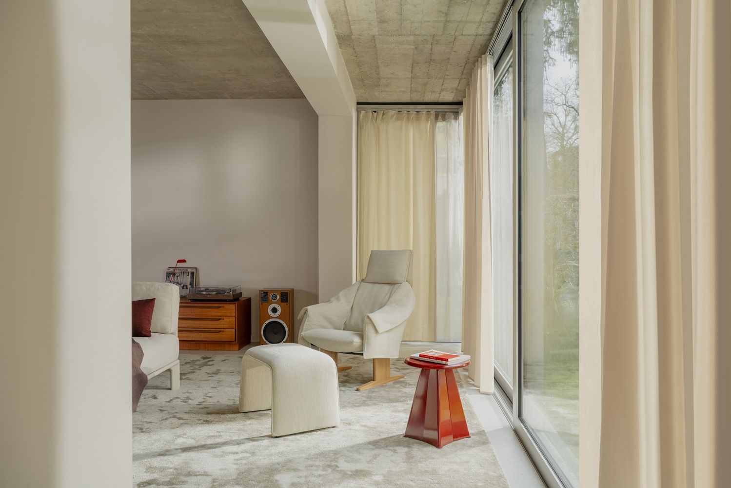 Bascule Fauteuil à dossier haut avec banquette Vitra