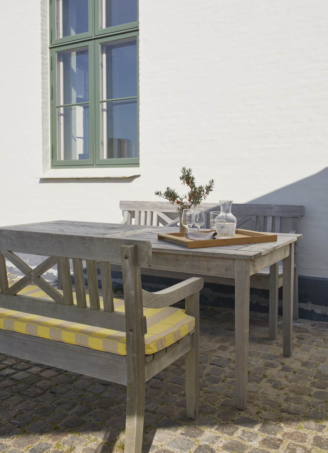 Drachmann Table Table à manger d'extérieur Skagerak by Fritz Hansen 