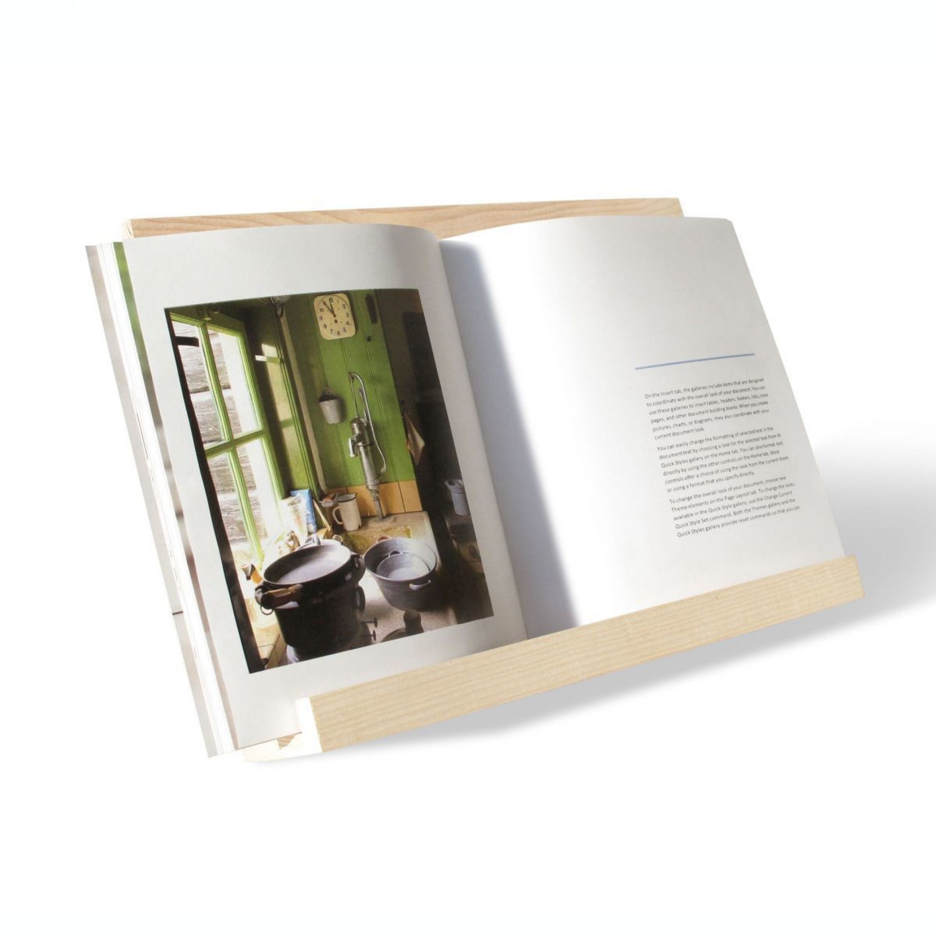 Book Stand porte livre en bois Side by Side OFFRE SPECIALE