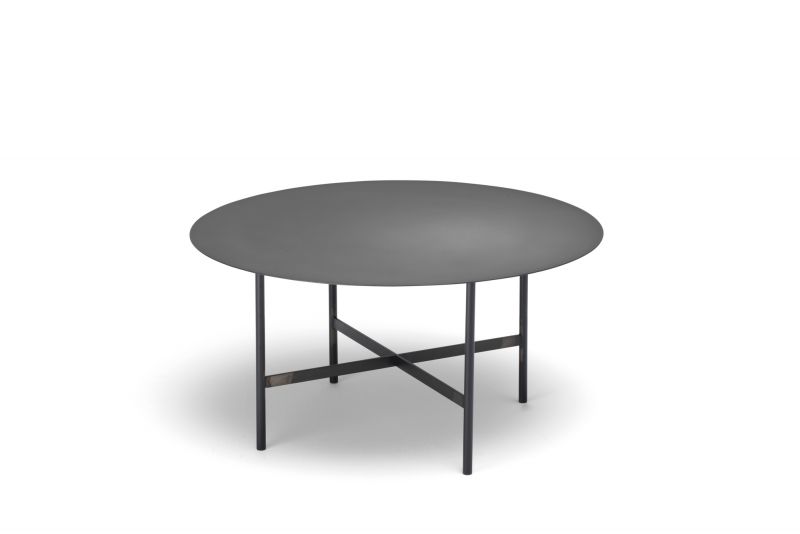 BETA Table basse et d'appoint grande fumée mat Müller Möbelfabrikation