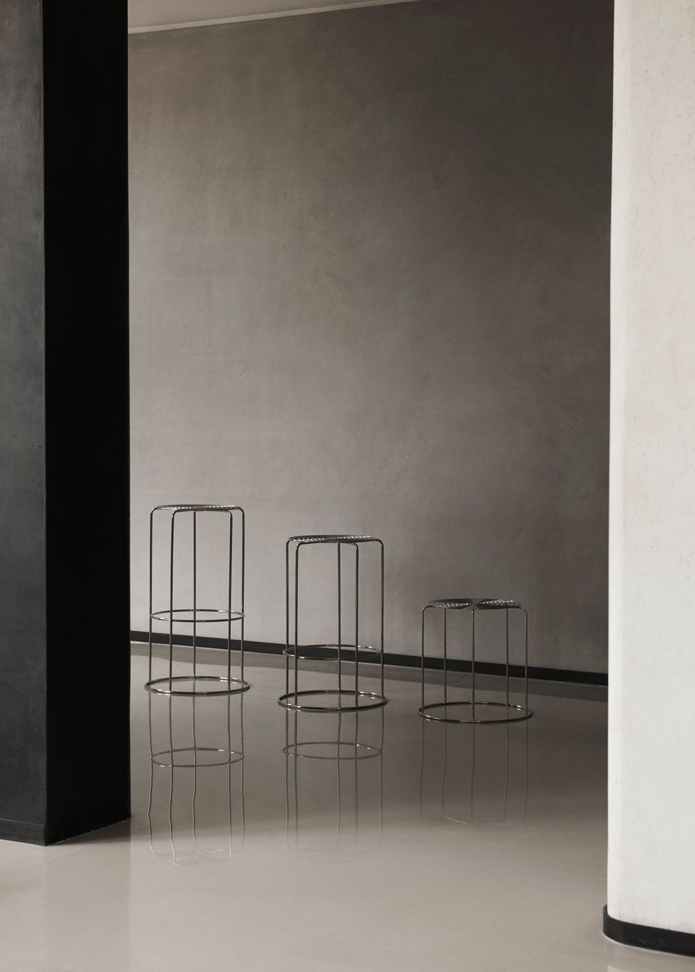Tabouret VP15 Wire Counter Stool AndTradition