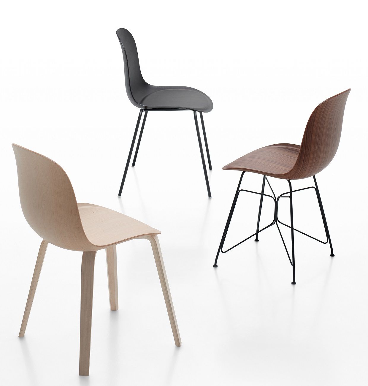 Press Chair chaise / chaise en bois MDF Italia Press Chair chaise / chaise en bois MDF Italia