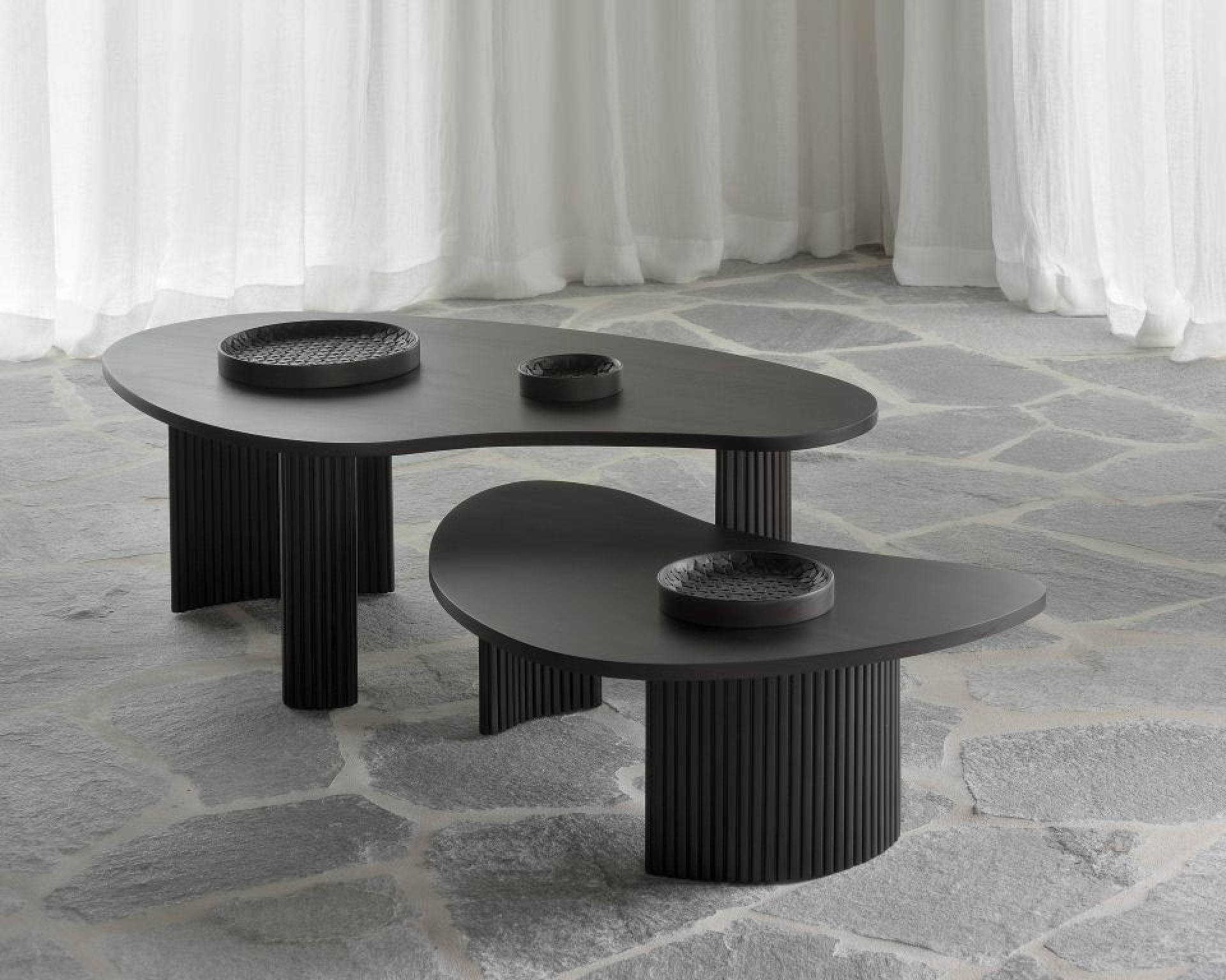 Boomerang Table Basse Acajou Ethnicraft