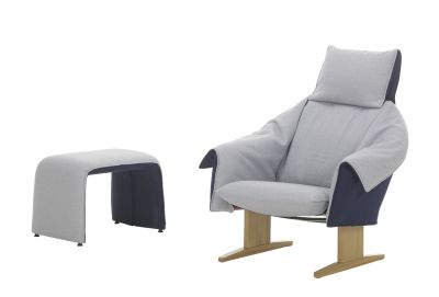 Bascule Fauteuil à dossier haut avec banquette Vitra