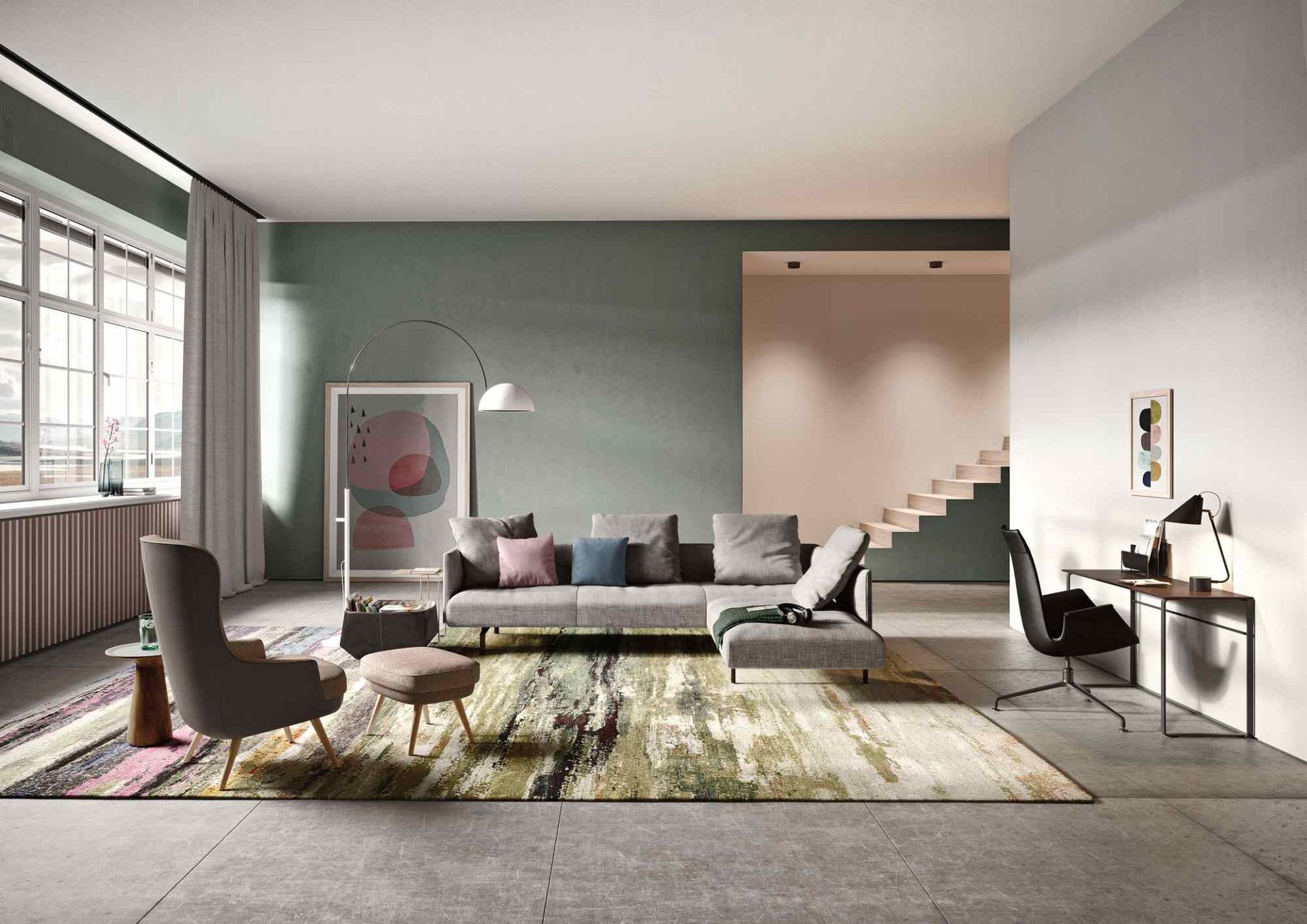 Muud Canapé autoportant Walter Knoll 