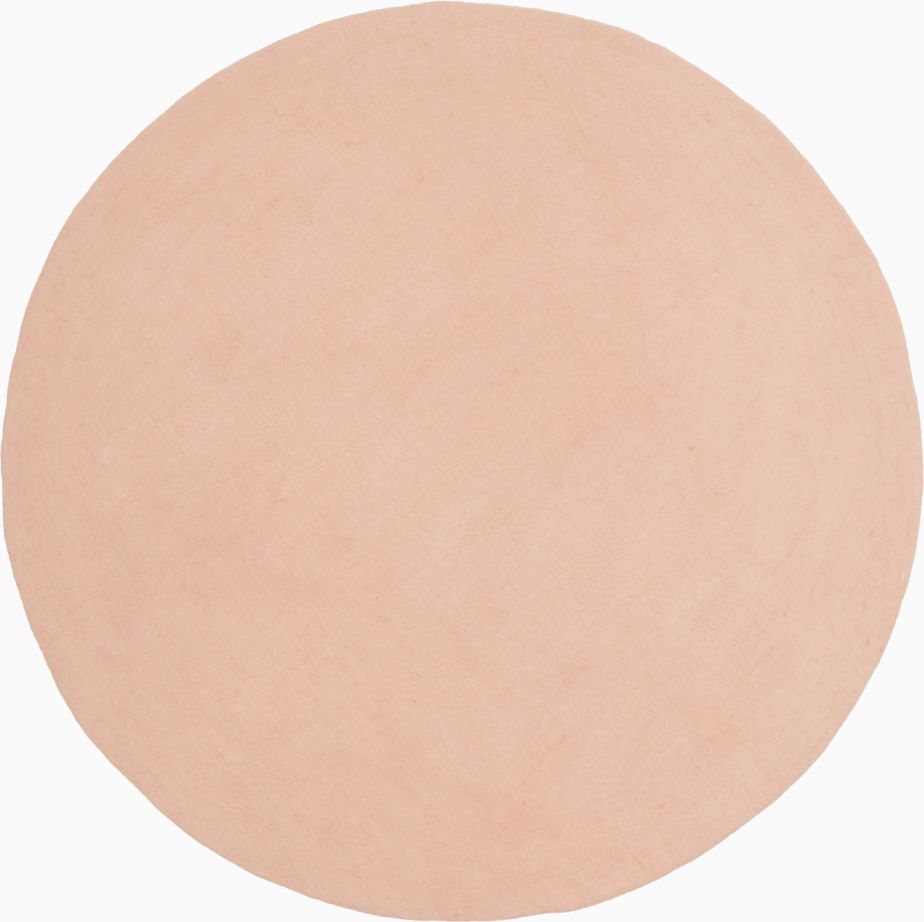 Mono Rond Tapis en feutre Ø 160 cm myfelt  Merle (rose)