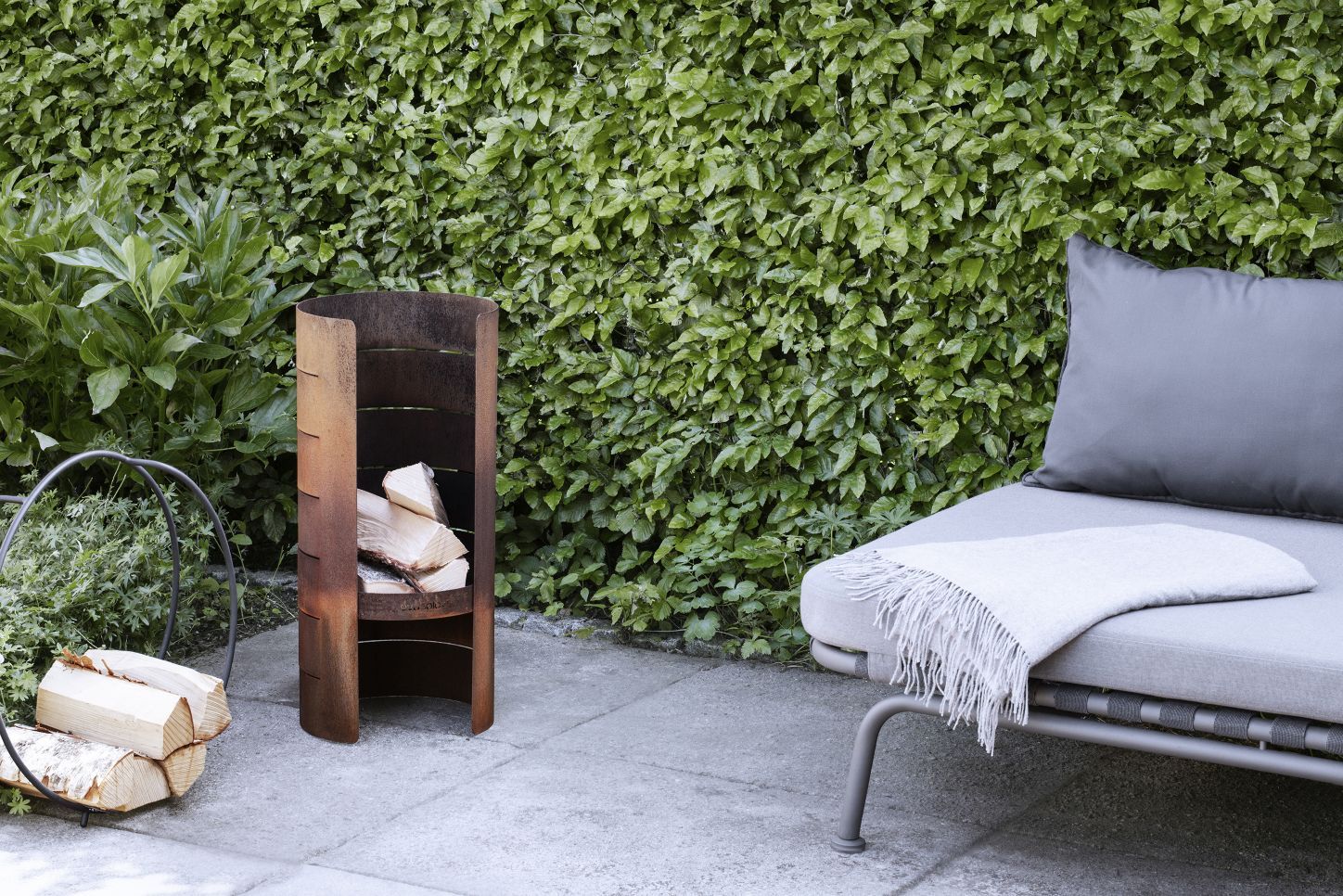 FireCylinder Cheminée de jardin Eva Solo OFFRE SPECIALE