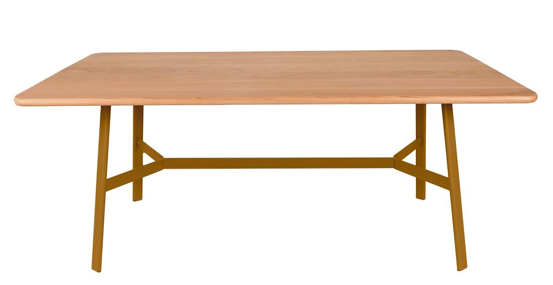 SO'O / SO O Table de salle à manger en chêne 180 × 90 cm Intérieur Fermob