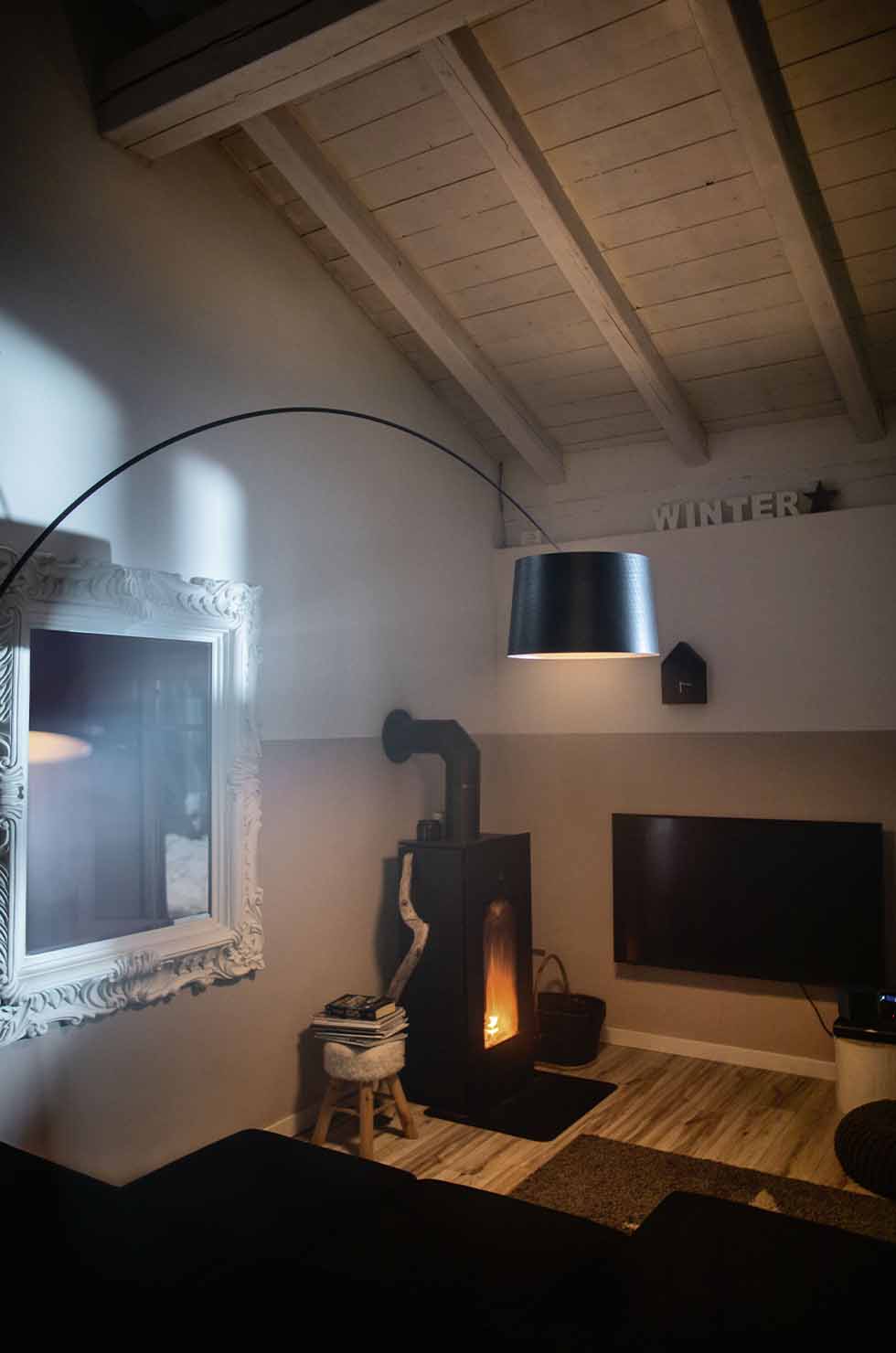 Twiggy Elle Terra LED Lampadaire Foscarini