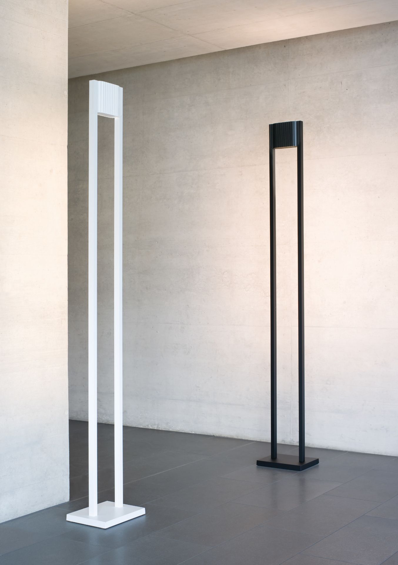 Unic LED Lampadaire Steve Léchot Luminaires Blanc