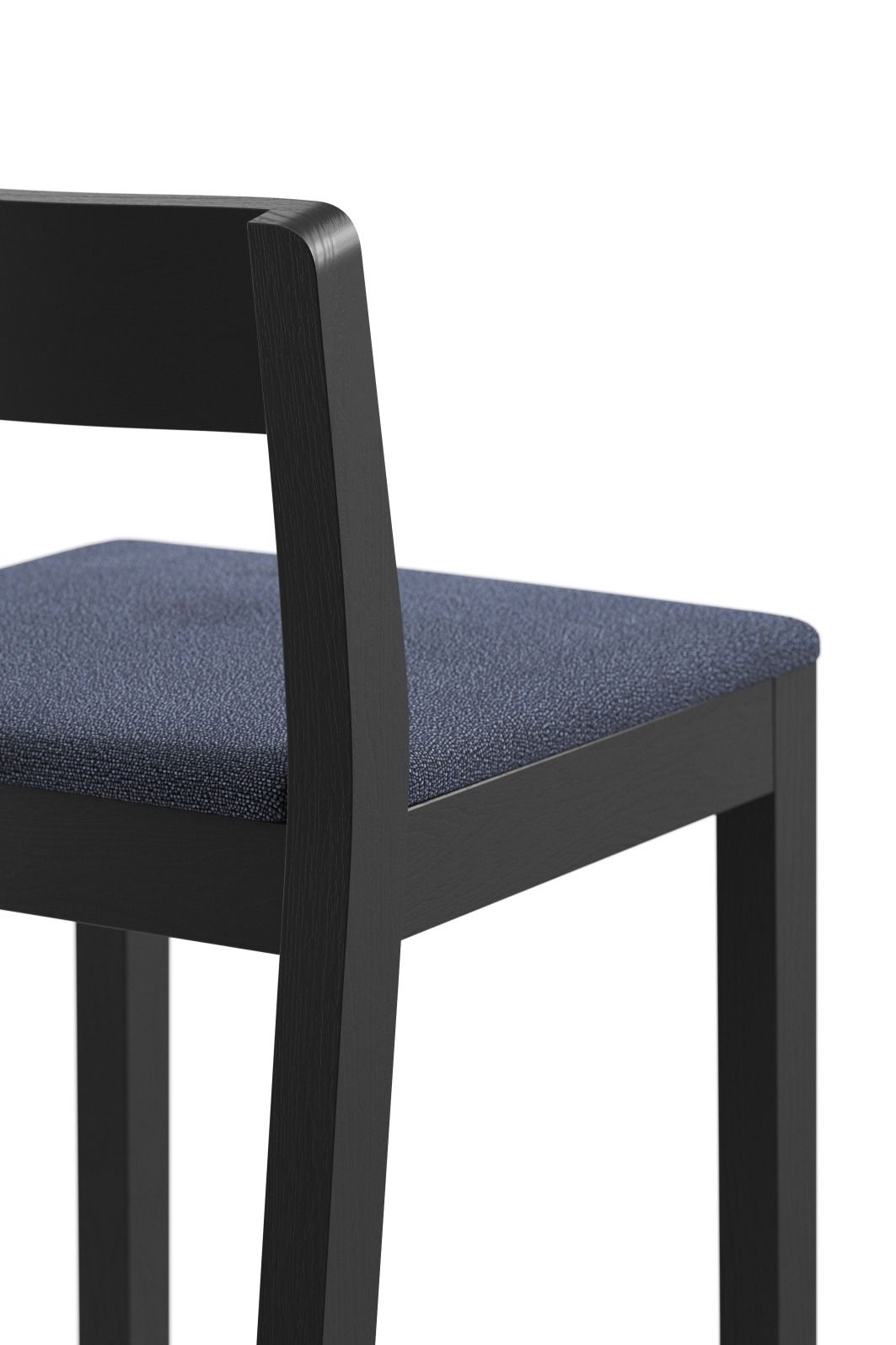 Sit tabouret de bar en bois avec coussin d'assise Zeitraum